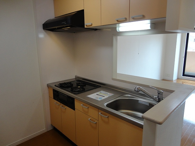 ラポール西大島ウエストのキッチン