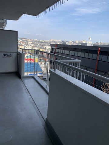 メゾンドール朝霧のバルコニー