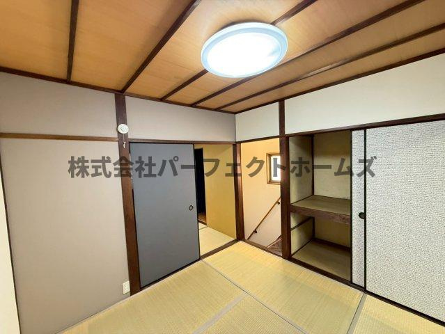対馬江西町戸建　賃貸の和室|和室ならではの温かな和の空間で寛ぎの時間を過ごせます