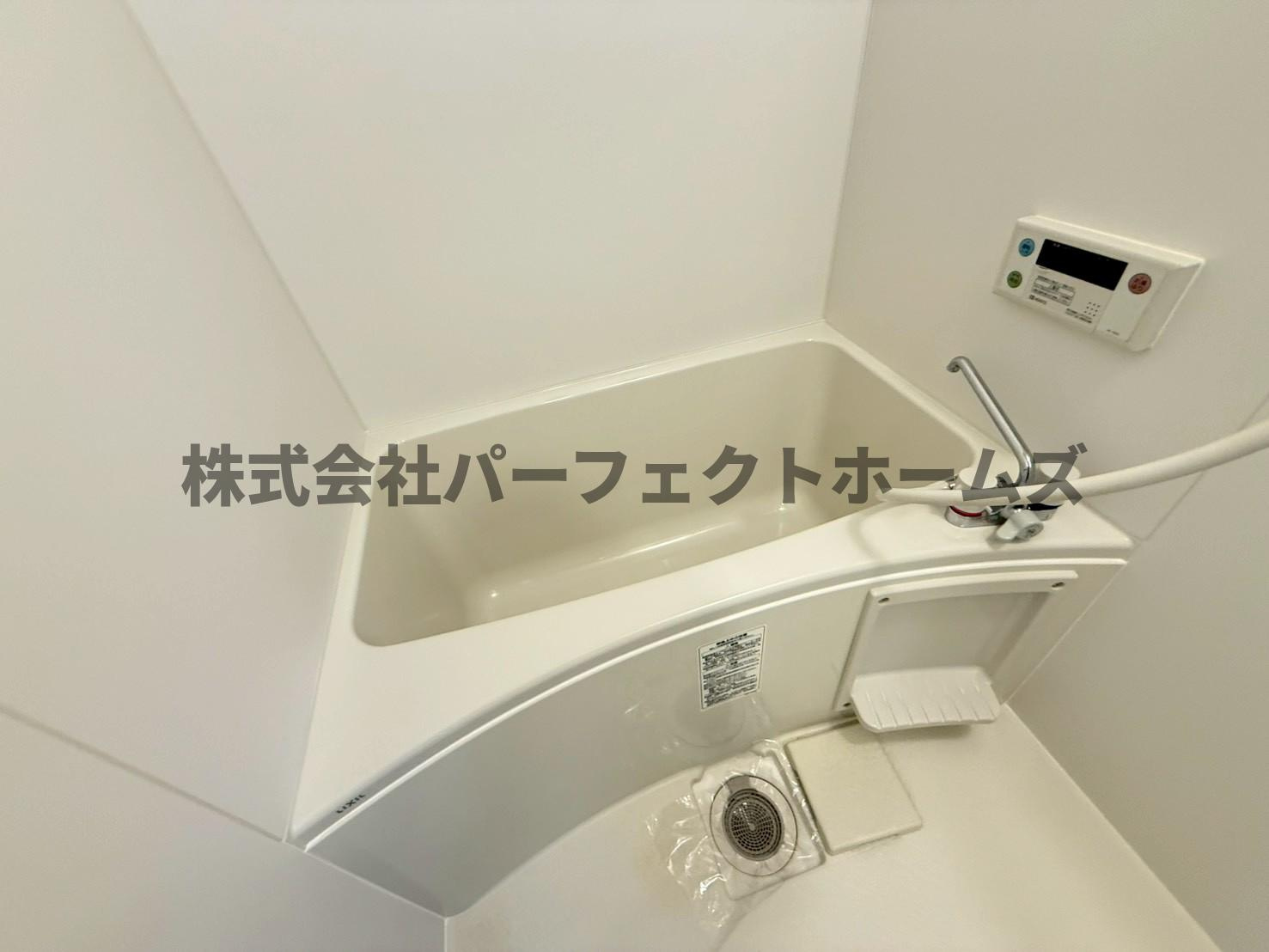 対馬江西町戸建　賃貸の浴室|コンパクトで使いやすいお風呂です