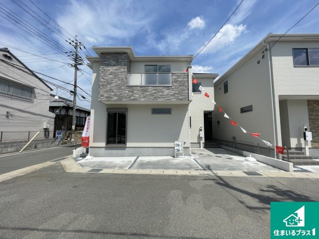 ★29(土)30(日)現地見学可能！★京都市伏見区羽束師古川町　第1期　新築一戸建ての外観|お客様に長く安心して住んでいだだける事にこだわった家づくり！住んでからのアフターサービスにもしっかりと取り組んでいます！