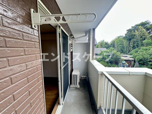 ウエストヴィレッジのバルコニー|高崎、前橋のお部屋探しはエンドスケープまで！お客様の理想お聞かせ下さい♪