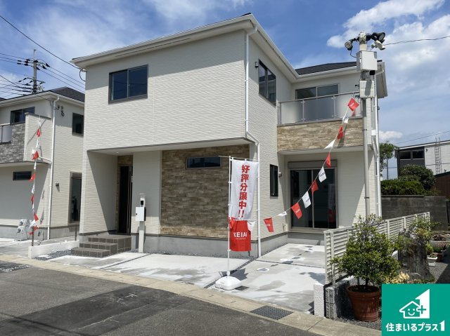 ★京都市伏見区羽束師古川町　第1期　新築一戸建ての駐車場|2台分の駐車スペース有り！急な来客でも安心です！