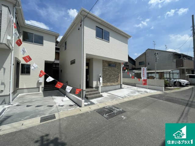 ★京都市伏見区羽束師古川町　第1期　新築一戸建ての外観|お客様に長く安心して住んでいだだける事にこだわった家づくり！住んでからのアフターサービスにもしっかりと取り組んでいます！