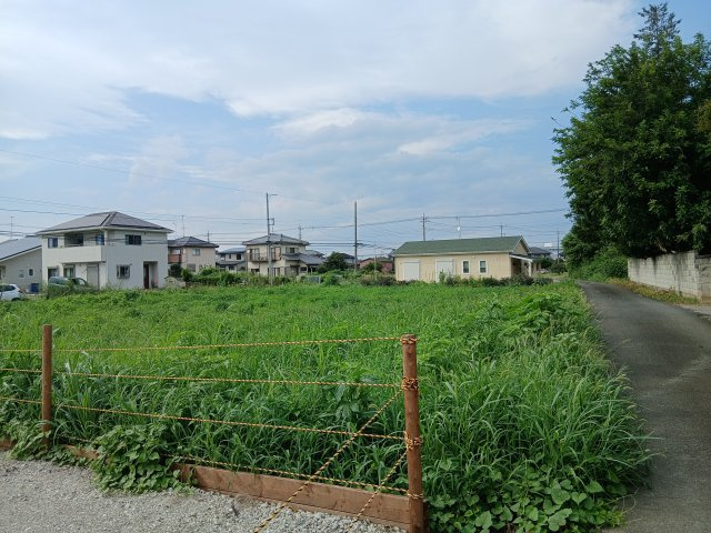 東松山市下唐子　土地143坪の外観
