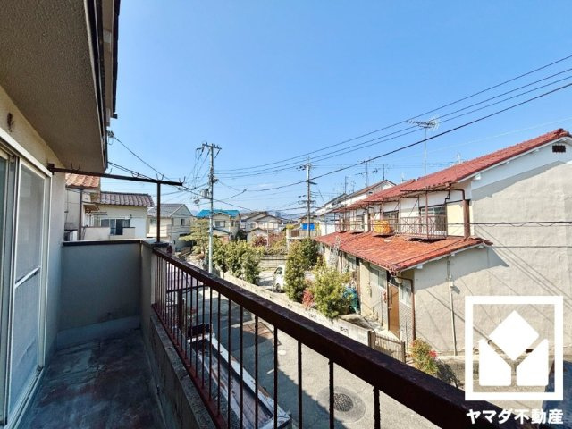 伏見区久我石原町のバルコニー