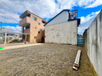 【外観】 | 西住之江３丁目　売土地　全２区画 | 自由設計対応ですので、お好きな間取りで個性あふれる住まいにしてくださいね！