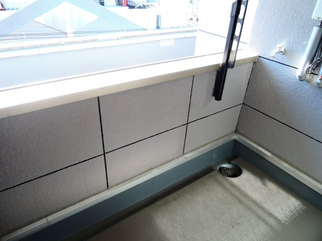 高槻クリスタルビルのバルコニー