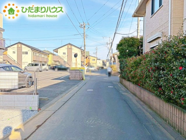 【前面道路含む現地写真】 | 水戸市見和1期　新築戸建 | 閑静な住宅地で叶える静かな暮らし(^^)/