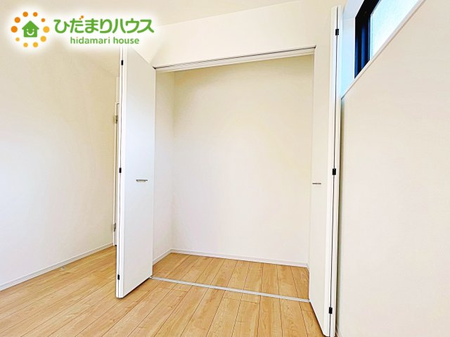 【収納】 | 水戸市見和1期　新築戸建 | クローゼットには、衣類や日用品などを整理整頓して収納できますね！