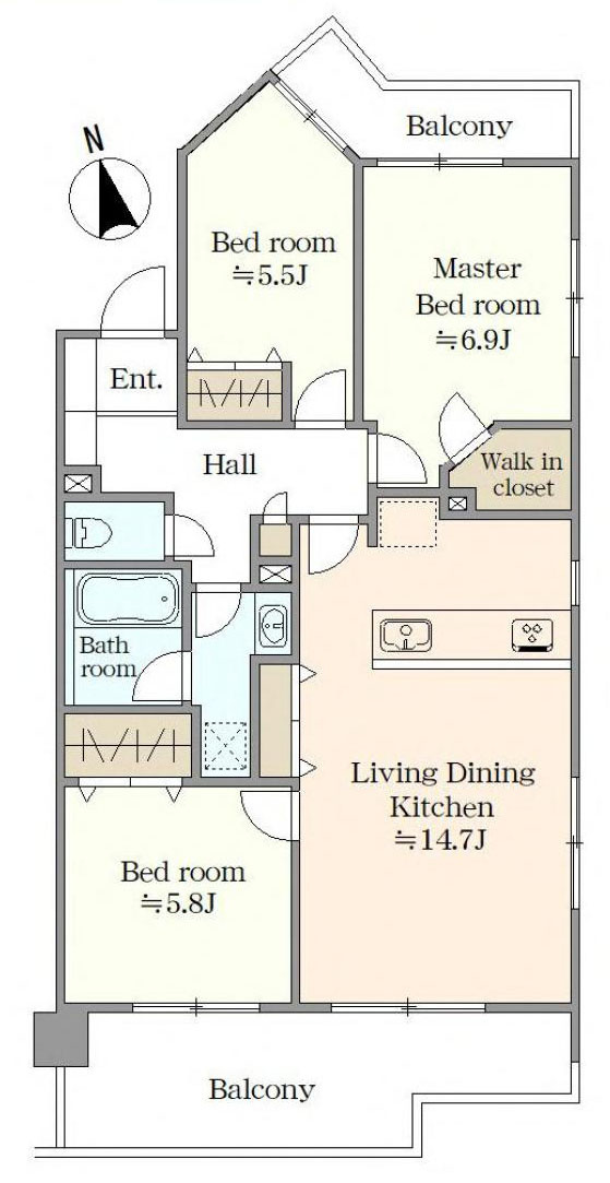 青梅市河辺町６丁目の中古マンション
