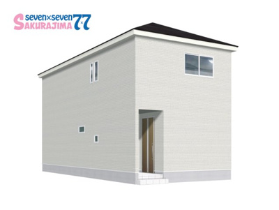 【外観】 | 鈴鹿市桜島町7丁目《3号棟》 | 外観パース