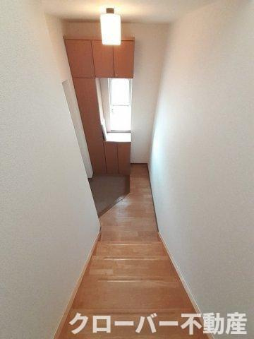 メゾングレース　Ａの玄関