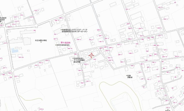 【地図】 | 都城市野々美谷町　1,200万円