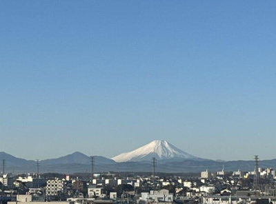 【展望】 | レクセルガーデン所沢けやきの杜 | 天気の良い日には富士山が望めます