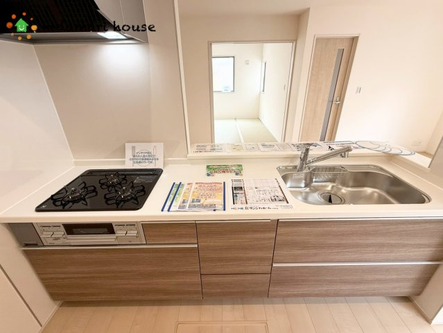 北本市石戸　新築戸建　リーブル01のキッチン