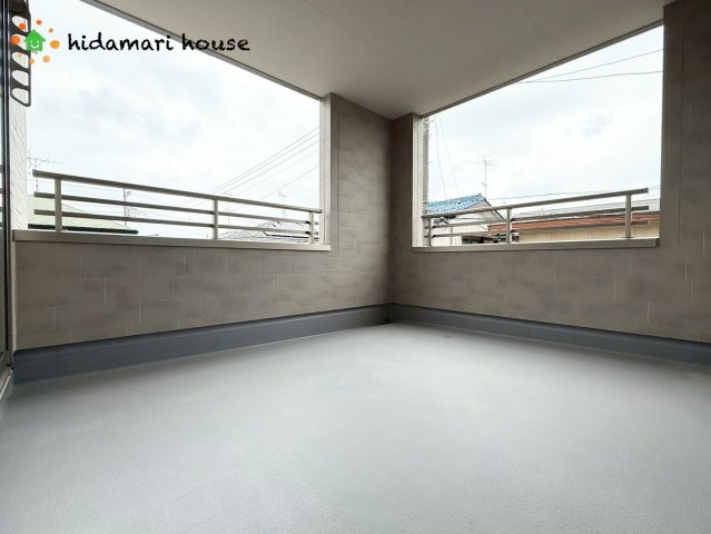 北本市石戸　新築戸建　リーブル01のバルコニー