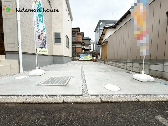 北本市石戸　新築戸建　リーブル01の駐車場