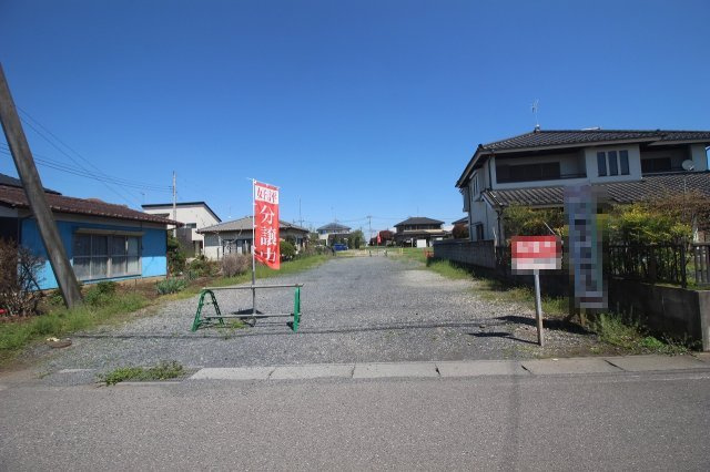 《分譲地》結城市結城　全3区画の区画図