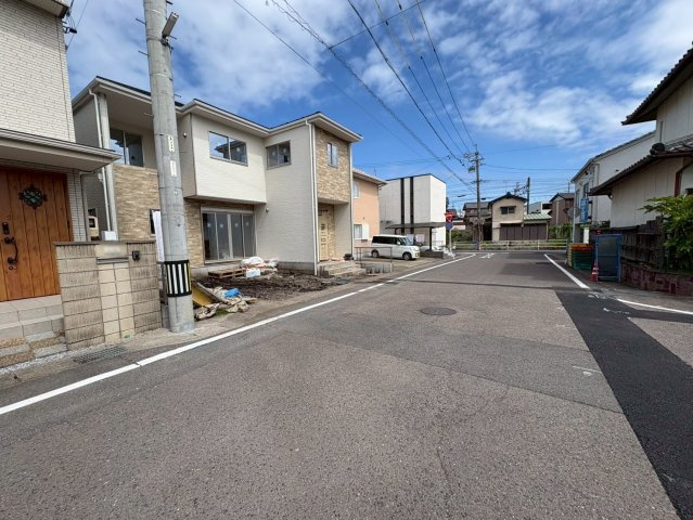 【商談中】新築戸建　各務原市那加織田町2期　全1区画分譲の前面道路含む現地写真|■前面道路　■ヤマダ不動産　株式会社リライフ　
■夢のマイホーム購入をフルサポートします！