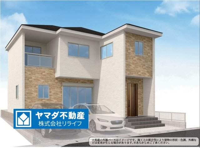 新築戸建　各務原市那加織田町2期　全1区画分譲の外観|■1号棟
■YAMADA電機の　ヤマダ不動産　株式会社リライフ　岐阜店■
いつでもお問合わせ下さい。