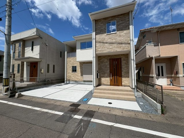 【商談中】新築戸建　各務原市那加織田町2期　全1区画分譲の外観|■外構写真　
■ヤマダ不動産　株式会社リライフ　