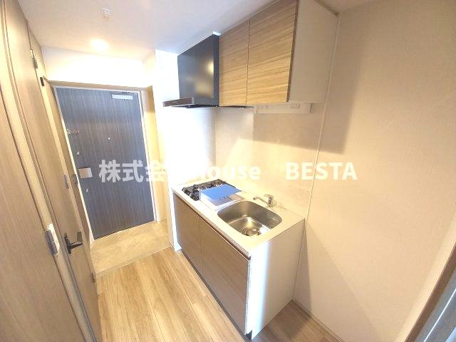 レジュールアッシュ神戸湊川公園のキッチン