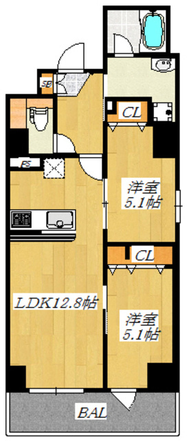 ｈｙｇｇｅプラスの間取り|間取りです☆