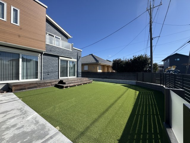 -三丁目不動産-深谷市東方　中古戸建の庭