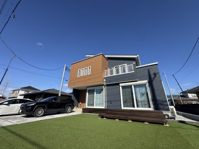 -三丁目不動産-深谷市東方　中古戸建の外観パース