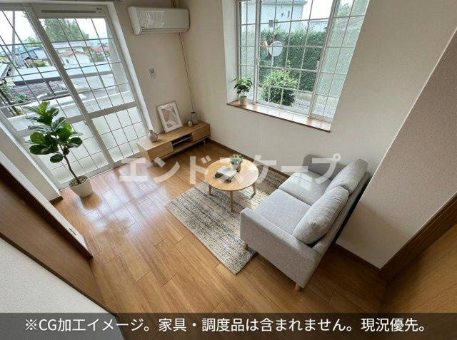 リヴィエールＢの居間・リビング|高崎、前橋のお部屋探しはエンドスケープまで！お客様の理想お聞かせ下さい♪