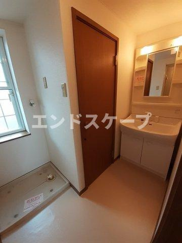 リヴィエールＢの洗面所|高崎、前橋のお部屋探しはエンドスケープまで！お客様の理想お聞かせ下さい♪