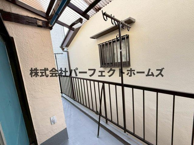 出口5丁目戸建　賃貸のバルコニー|バルコニーがあります
