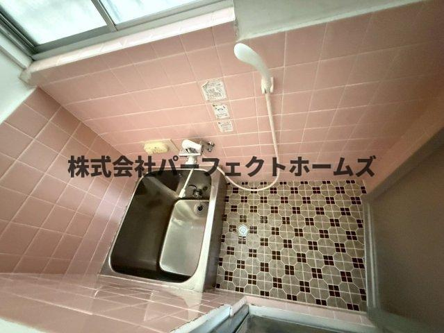 出口5丁目戸建　賃貸の浴室|きれいなお風呂です