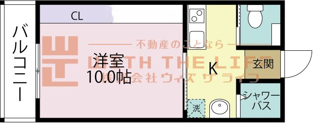hajime（ハジメ）【キャッシュバック対象物件】の間取り