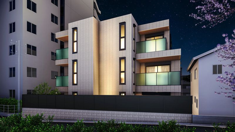 ヴィラ　ルミエールⅡのエントランス