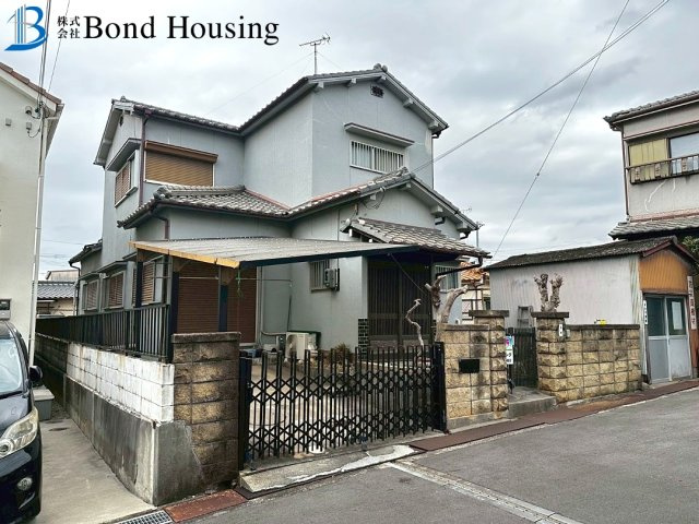 「生活施設充実」「6DK」魚住町西岡　築46年の前面道路含む現地写真