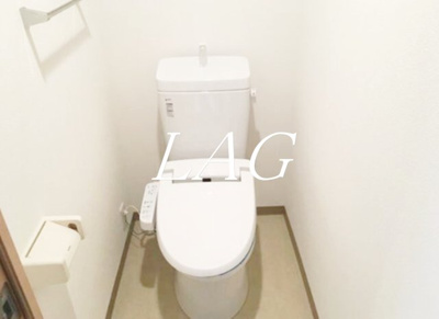 【トイレ】 | クレールブルー | トイレです。