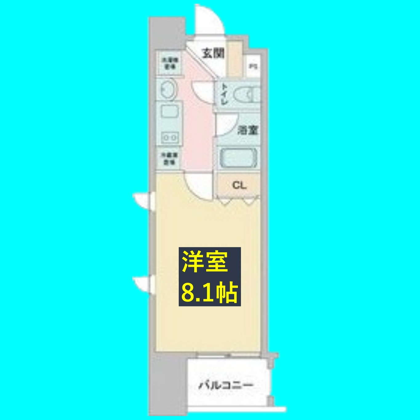 ベルファース川原通の間取り