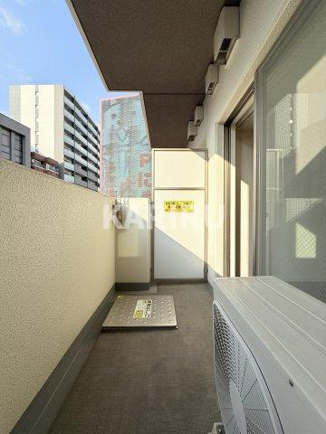 ソレイユ真田山のバルコニー