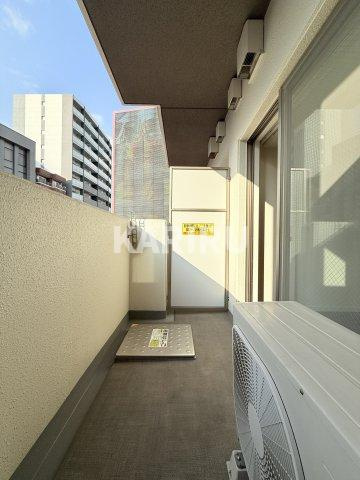 ソレイユ真田山のバルコニー