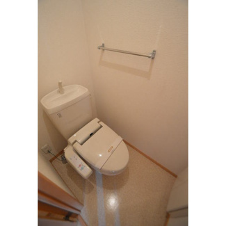 【トイレ】 | エスポワール海都A | 温水洗浄暖房便座