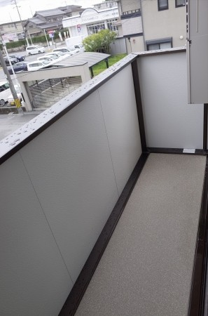 セジュール上地のバルコニー