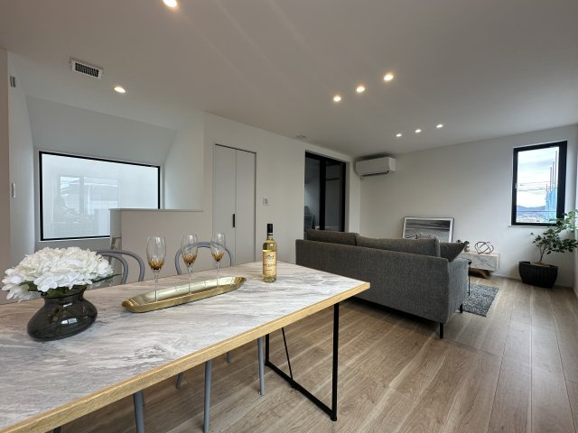 神戸市垂水区小束山2丁目新築戸建1号地の居間・リビング