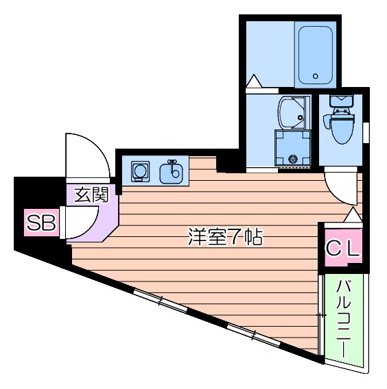 ロマネスク淡路の間取り