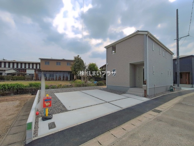 仲介手数料無料）犬山市羽黒第１期２号棟の前面道路含む現地写真|前面道路含む現地写真です