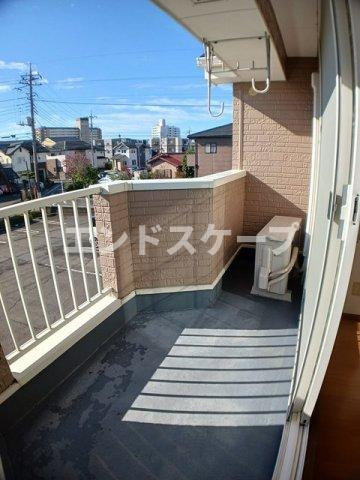 ノースタウンＣのバルコニー|高崎、前橋のお部屋探しはエンドスケープまで！お客様の理想お聞かせ下さい♪
