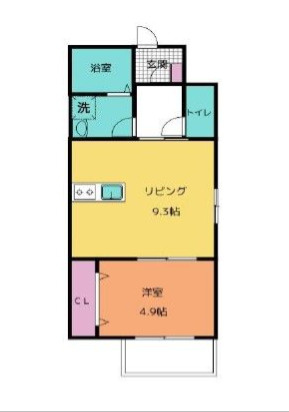 【間取り】 | メゾンクレール筑紫通り　★プライスホームなら仲介手数料が割引価格です！★
