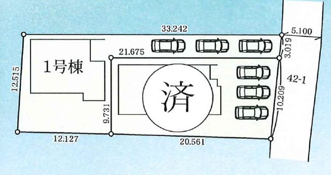 【区画図】 | 玉村町五料新築　5LDKK