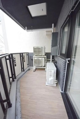 【バルコニー】 | ルクレ東日本橋駅前【旧：レオーネ東日本橋駅前】